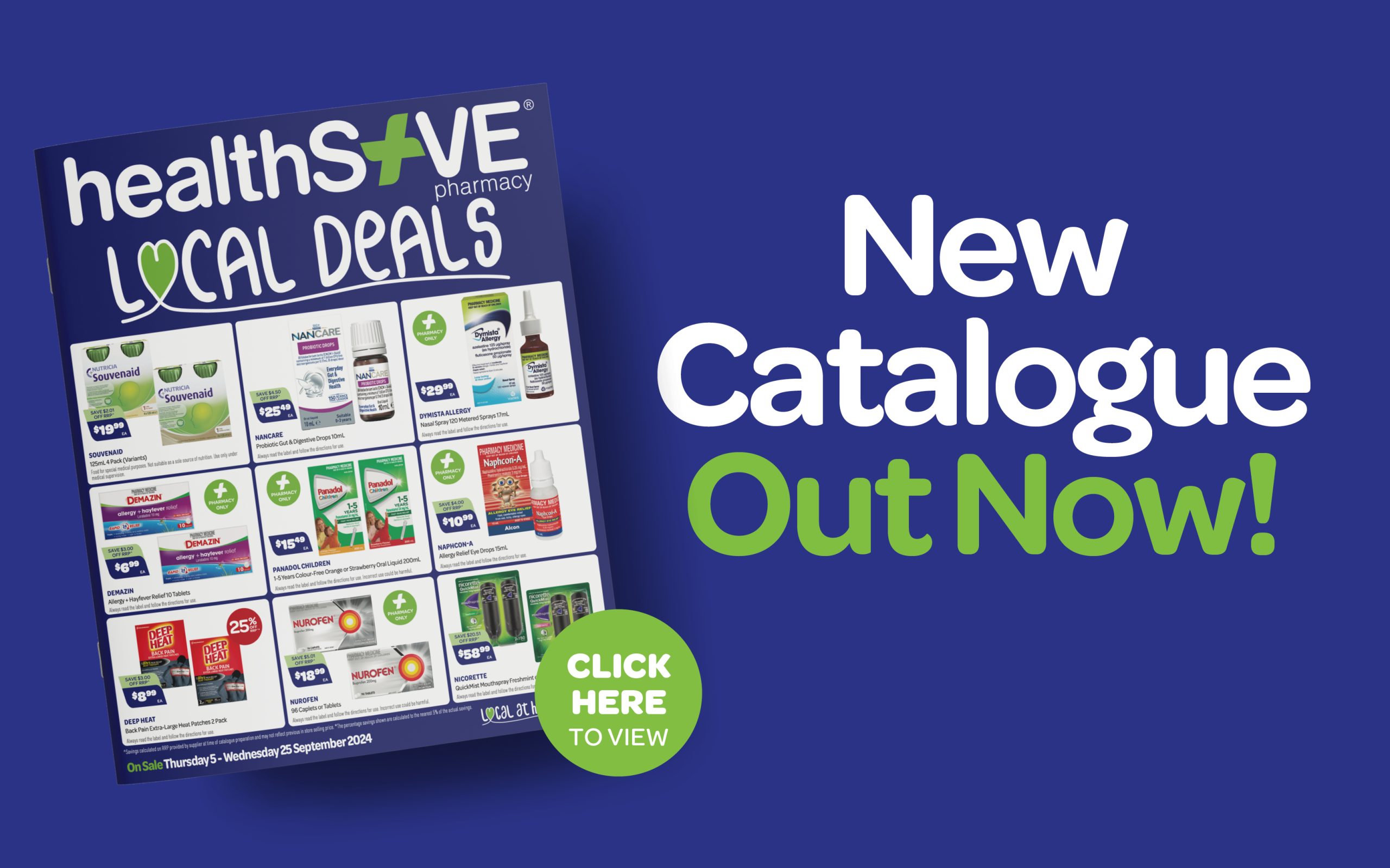 healthSAVE Catalogue Banner