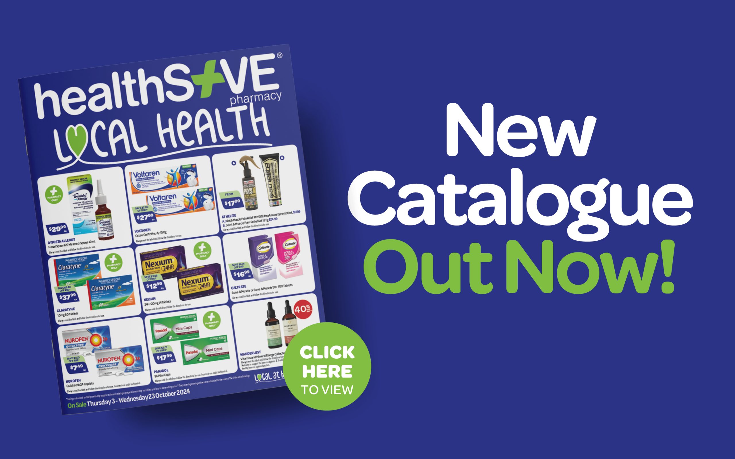 healthSAVE Catalogue Banner